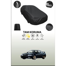 Dokaca Siyah Mazda Mx-6 Uyumlu Araba Brandası, Koruyucu Örtü, Oto Branda