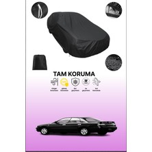 Dokaca Siyah Nissan Presea 2 Uyumlu Araba Brandası, Koruyucu Örtü, Oto Branda