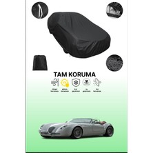 Dokaca Siyah Wiesmann Roadster Mf4 Uyumlu Araba Brandası, Koruyucu Örtü, Oto Branda