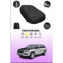Dokaca Siyah Mercedes-Benz Maybach Gls Uyumlu Araba Brandası, Koruyucu Örtü, Oto Branda