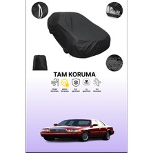 Dokaca Siyah Ford Crown Victoria 2 Uyumlu Araba Brandası, Koruyucu Örtü, Oto Branda