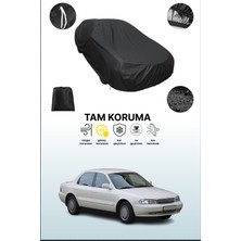 Dokaca Siyah Kia Clarus Uyumlu Araba Brandası, Koruyucu Örtü, Oto Branda