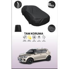 Dokaca Siyah Suzuki Ig.nis 2016 - 2021 Uyumlu Araba Brandası, Koruyucu Örtü, Oto Branda