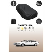 Dokaca Siyah Nissan Langley N13 Uyumlu Araba Brandası, Koruyucu Örtü, Oto Branda