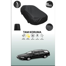 Dokaca Siyah Nissan Sunny 3 Wagon Uyumlu Araba Brandası, Koruyucu Örtü, Oto Branda