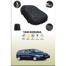 Dokaca Siyah Renault Megane Scenic 1995 - 1999 Uyumlu Araba Brandası, Koruyucu Örtü, Oto Branda