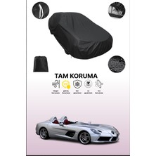 Dokaca Siyah Mercedes Slr Stirling Moss 2009 - 2009 Uyumlu Araba Brandası, Koruyucu Örtü, Oto Branda