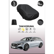 Dokaca Siyah Mercedes-Benz E-Class T-Modell Uyumlu Araba Brandası, Koruyucu Örtü, Oto Branda