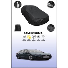Dokaca Siyah Seat Leon St Estate 2013 - 2021 Uyumlu Araba Brandası, Koruyucu Örtü, Oto Branda