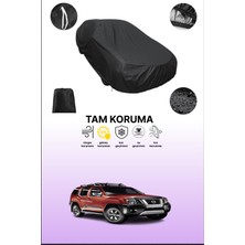 Dokaca Siyah Nissan Xterra 2009 - 2015 Uyumlu Araba Brandası, Koruyucu Örtü, Oto Branda
