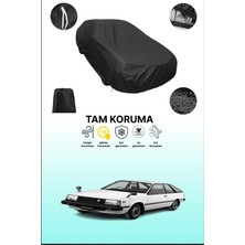 Dokaca Siyah Nissan Sunny 1 Coupe Uyumlu Araba Brandası, Koruyucu Örtü, Oto Branda