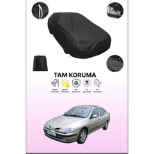 Dokaca Siyah Renault Megane 1 Classic Uyumlu Araba Brandası, Koruyucu Örtü, Oto Branda