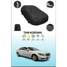 Dokaca Siyah Mercedes-Benz S-Class Se Uyumlu Araba Brandası, Koruyucu Örtü, Oto Branda