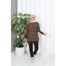 Nisum Moda Sakallı Ipli Çizgli Tunik