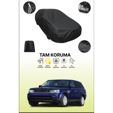 Dokaca Siyah Land Rover Range Rover Sport 2 Uyumlu Araba Brandası, Koruyucu Örtü, Oto Branda