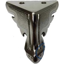 Mepura Kelebek Ahşap, Mdf, Sunta Sandık Ayağı, Kutu Ayak 2,5 cm - Nikel
