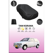 Dokaca Siyah Suzuki Alto 2 Uyumlu Araba Brandası, Koruyucu Örtü, Oto Branda