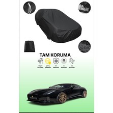 Dokaca Siyah Lister LFT-666 Uyumlu Araba Brandası, Koruyucu Örtü, Oto Branda