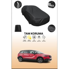 Dokaca Siyah Vauxhall Crossland x Uyumlu Araba Brandası, Koruyucu Örtü, Oto Branda