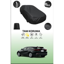 Dokaca Siyah Toyota Harrier 2 Uyumlu Araba Brandası, Koruyucu Örtü, Oto Branda