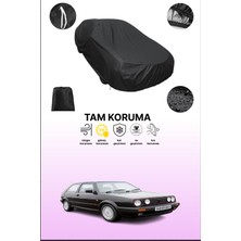 Dokaca Siyah Volkswagen Golf Iıı Gtı 1992 - 1997 Uyumlu Araba Brandası, Koruyucu Örtü, Oto Branda