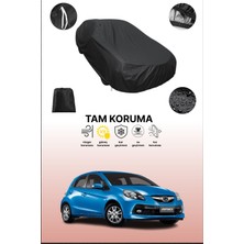 Dokaca Siyah Honda Brio 1 Uyumlu Araba Brandası, Koruyucu Örtü, Oto Branda