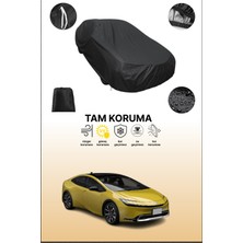 Dokaca Siyah Toyota Prius 5 Uyumlu Araba Brandası, Koruyucu Örtü, Oto Branda