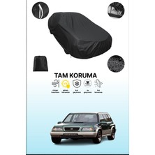 Dokaca Siyah Suzuki Vitara (Vietnam) 1991 - 1994 Uyumlu Araba Brandası, Koruyucu Örtü, Oto Branda