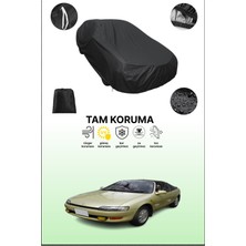 Dokaca Siyah Toyota Sera Uyumlu Araba Brandası, Koruyucu Örtü, Oto Branda