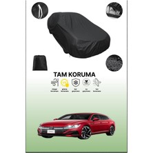 Dokaca Siyah Volkswagen Arteon Shooting Brake Uyumlu Araba Brandası, Koruyucu Örtü, Oto Branda
