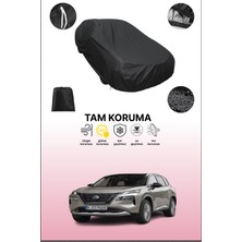 Dokaca Siyah Nissan X-Trail 4 Uyumlu Araba Brandası, Koruyucu Örtü, Oto Branda
