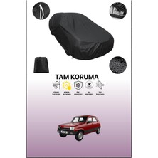 Dokaca Siyah Renault 5 Uyumlu Araba Brandası, Koruyucu Örtü, Oto Branda