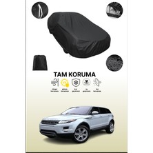 Dokaca Siyah Land Rover Range Rover Evoque 2 Uyumlu Araba Brandası, Koruyucu Örtü, Oto Branda