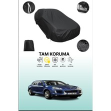 Dokaca Siyah Porsche Cayenne Di.esel (957) 2008 - 2010 Uyumlu Araba Brandası, Koruyucu Örtü, Oto Branda