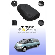 Dokaca Siyah Toyota Previa Uyumlu Araba Brandası, Koruyucu Örtü, Oto Branda