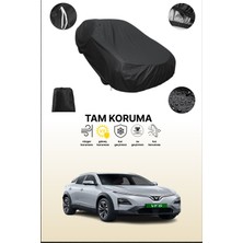 Dokaca Siyah Vinfast Vf 6 Uyumlu Araba Brandası, Koruyucu Örtü, Oto Branda