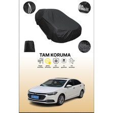 Dokaca Siyah Chevrolet Monza Uyumlu Araba Brandası, Koruyucu Örtü, Oto Branda