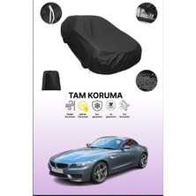 Dokaca Siyah Bmw Z4 Roadster (E89) 2009 - 2013 Uyumlu Araba Brandası, Koruyucu Örtü, Oto Branda