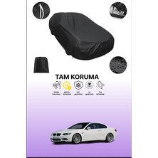 Dokaca Siyah Bmw M3 Coupe (E92) 2007 - 2011 Uyumlu Araba Brandası, Koruyucu Örtü, Oto Branda