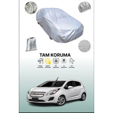 Dokaca Gri Chevrolet Spark Ev Uyumulu Oto Branda, Araba Brandası, Koruyucu Örtü
