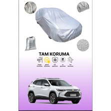 Dokaca Gri Chevrolet Tracker 2 Uyumulu Oto Branda, Araba Brandası, Koruyucu Örtü
