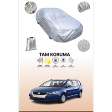 Dokaca Gri Volkswagen Touran 2006 - 2010 Uyumulu Oto Branda, Araba Brandası, Koruyucu Örtü