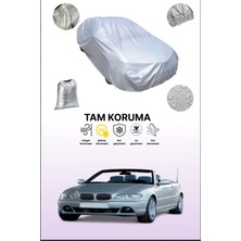 Dokaca Gri Bmw 3 Serisi Cabriolet (E46) 2003 - 2007 Uyumulu Oto Branda, Araba Brandası, Koruyucu Örtü