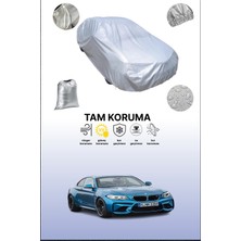 Dokaca Gri Bmw M2 (F87) 2015 - 2018 Uyumulu Oto Branda, Araba Brandası, Koruyucu Örtü