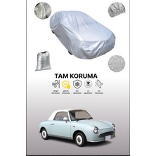 Dokaca Gri Nissan Figaro Uyumulu Oto Branda, Araba Brandası, Koruyucu Örtü