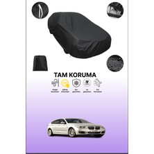 Dokaca Siyah Bmw 5 Serisi Gran Turismo 2009 - 2013 Uyumlu Araba Brandası, Koruyucu Örtü, Oto Branda