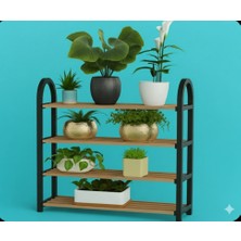 Modern A Kalite 4 Bölmeli Ayakkabı Dolap