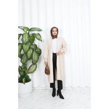 Çapraz Örgülü Kalın Hırka