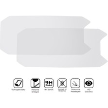 GP Kompozit TVS Raider 125 2023-2024 Uyumlu Motosiklet Ekran Koruyucu Şeffaf