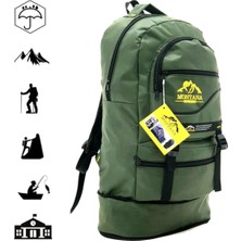 Montana Mountainer  Haki Körüklü 65 lt Kapasiteli Dağcı Sırt Çantası